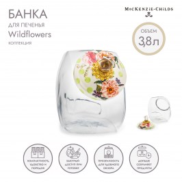 Банка для печенья Wildflowers Green 89235-386